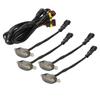 Automotive Grille Small Yellow Light Off-road Vehicle Sedan Universal Daytime Running Light LED Driving Light Warning Light