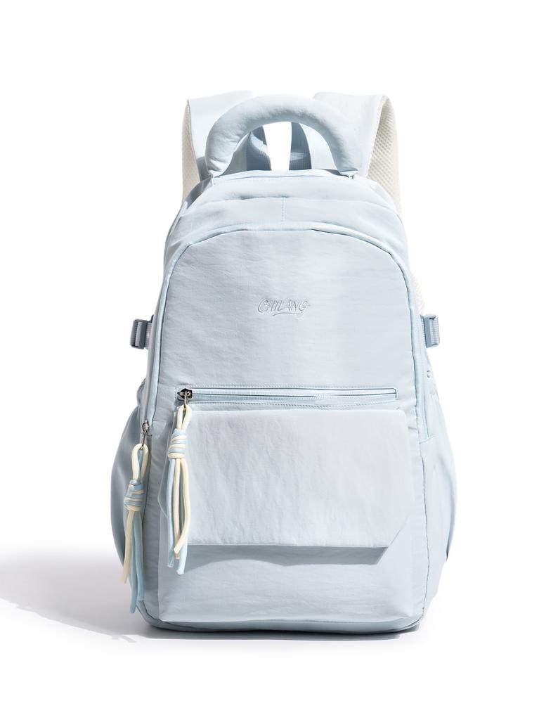 Schoolbag Korean Version of the New Waterproof Nylon Women's Backpack Simple Casual Commuter Women's Bag Student Backpack Travel Backpack