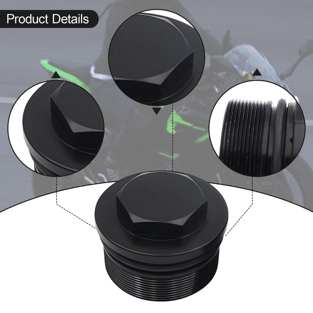 Motorcycle Top Clamp Fork Cap Nut 44029-0005 High Strength Front Fork Bolt for Kawasaki Multiple Models