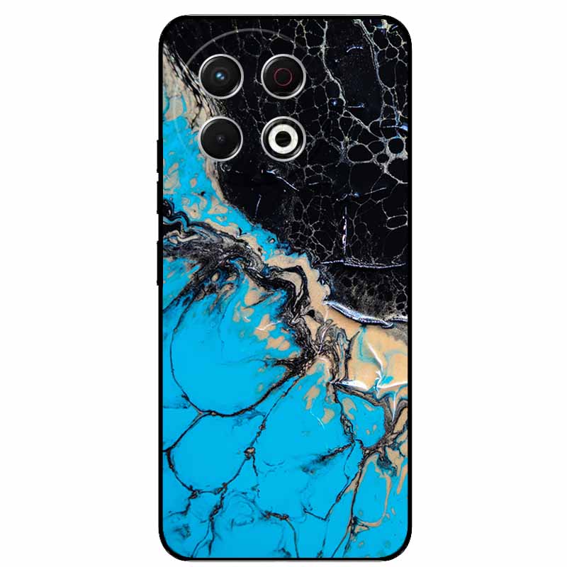 For Tecno Spark 30 Pro Case Marble Painted Silicone Back Cover Cases For KL7 Spark 30 Pro Soft Black Phone Funda Spark 30 Pro 4G