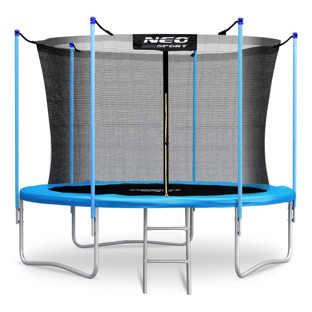 Garden Trampoline 10Ft/ With Inner Safety Net And Ladder Neo-Sport