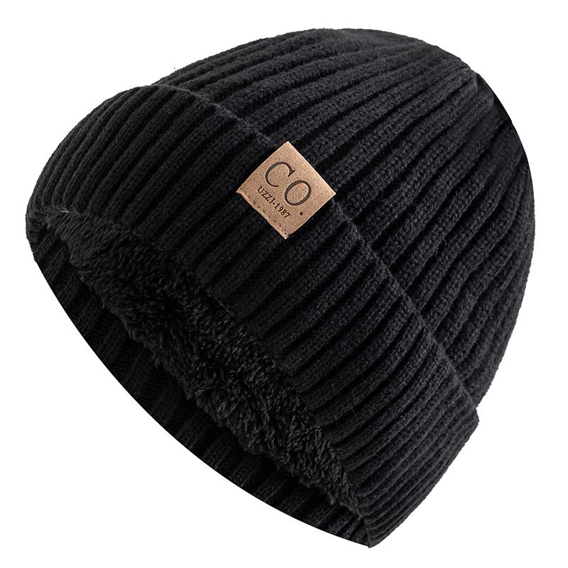 Autumn And Winter Thick Knitted Yarn Hat With Added Velvet, Small Face And Ear Protection Head Cover, Warm And Versatile Winter Cold Hat