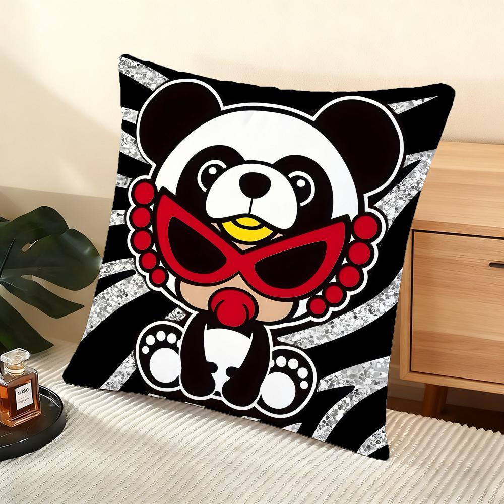 Brand H-Hysteric M-Minis Cushion Cover Soft Short Plush Pillow Cover Smooth Cozy Texture Aesthetic Cushion Case Home Decor