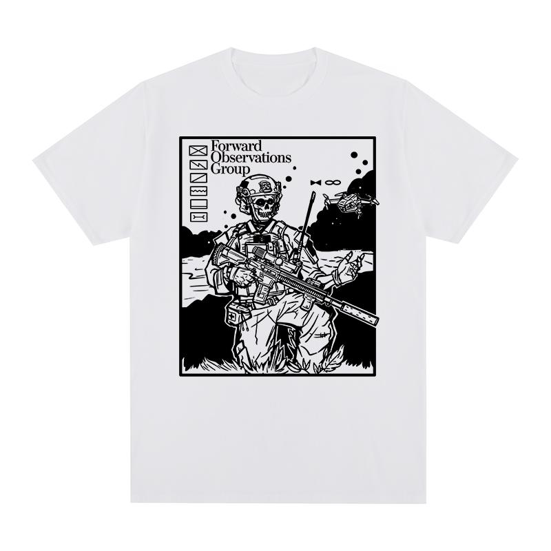 

Forward Observations Group Vintage tshirt Skeleton FOG Harajuku Streetwear Cotton Unisex T shirt New TEE TSHIRT Womens tops S