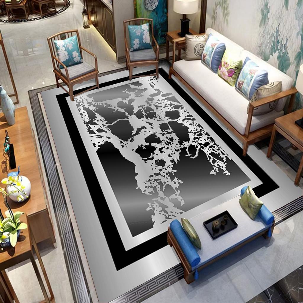 Europe Luxury Style Carpet Living Room Sofa Bedroom Bedside Study Kitchen Entrance Door Rug Non-slip Modern Fashion Decor Mat