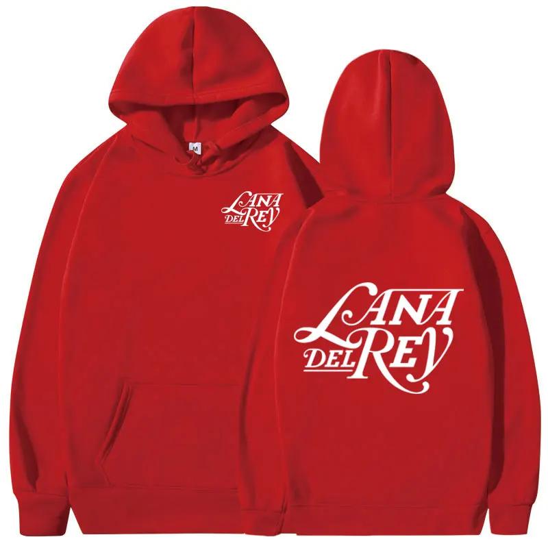 Winter Lana Del Rey Hoodie Men's Casual Hoodie Fashion Retro Harajuku Aesthetics Warm Hoodie Street Wear