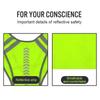 Running Lightweight Vest for Biking Adjustable Safety Vests Outdoor Night Walking Safety Straps Waterproof Gear