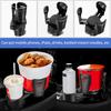 Bolt-on Multifunctional Water Cup Drink Bracket Stand Car Cup Holder 2 In 1