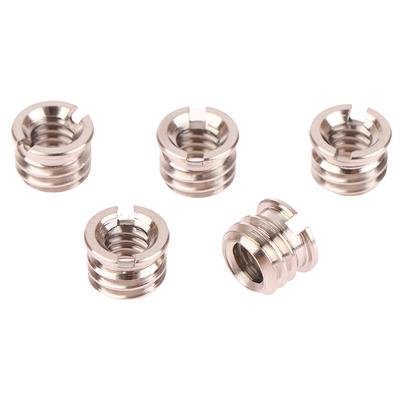 5Pcs Camera Screw Nut 1/4 To 3/8 Inch Convert Screws Standard Adapter Screw