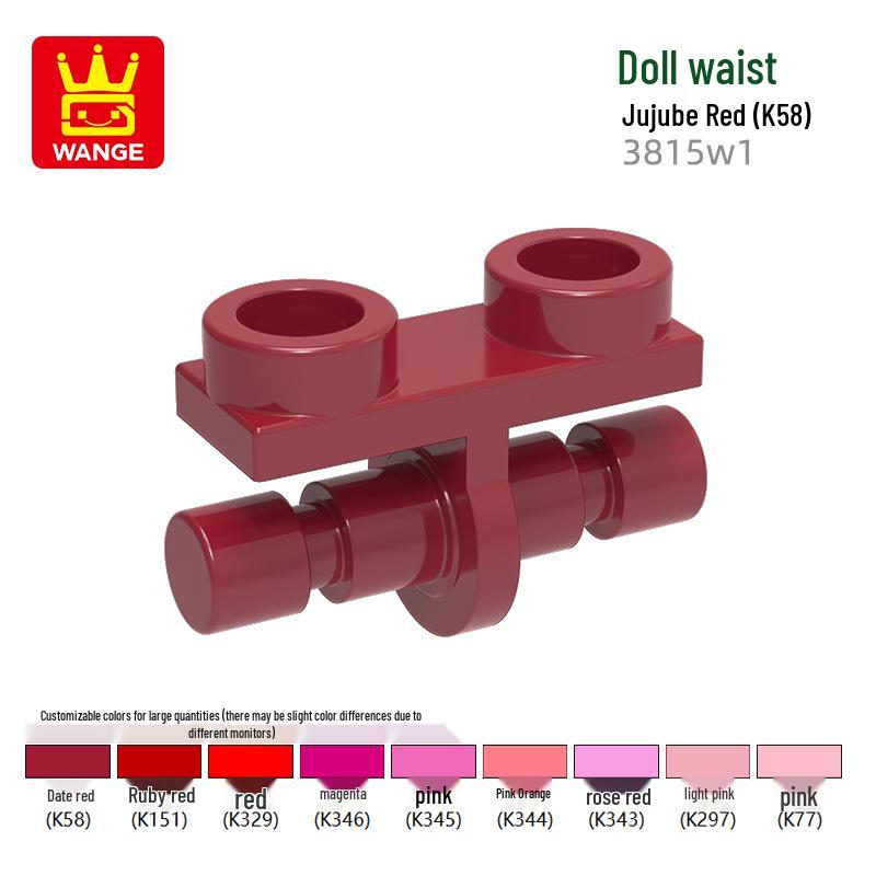 Wange Small Particle Compatible Building Blocks with Doll Accessories 100g