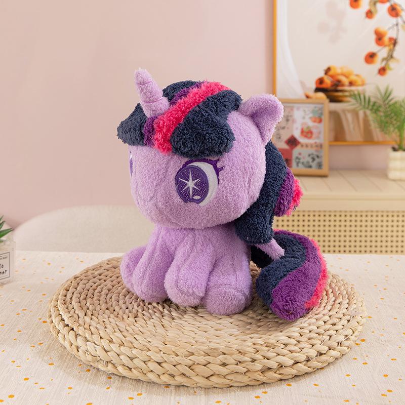 Adorable Rainbow Unicorn Plush Toy - My Little Pony Birthday Gift for Kids