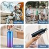 500/750mL Aluminum Water Bottle Large Capacity Leakproof Sports Drinkware for Gym Outdoor Hiking Sports Water Bottle