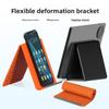 A Silicone Phone Stand, a Desktop Phone Holder That Can Be Creatively and Flexibly Folded and Transformed for Easy Storage