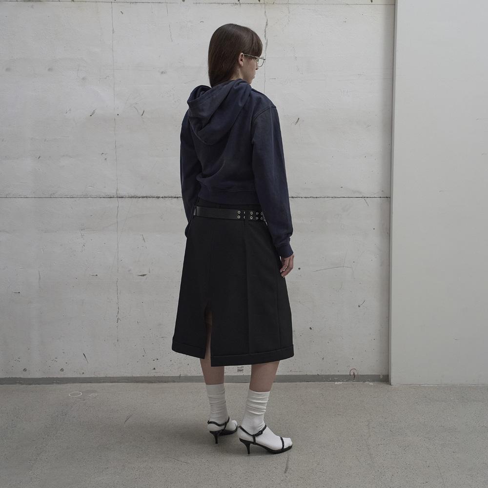 Lcdc Tm Tailored Zip Front Skirt (Black)