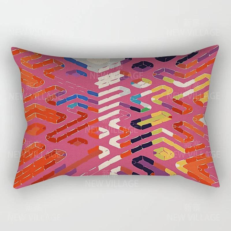 Bohemian Retro Mandala Moroccan Home Pillow Cover Sofa Living Room Cushion Cover