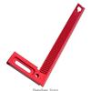 Woodworking Measurement Ruler Hole Positioning Gauge Ruler T-Type Carpentry Tool 3XUF