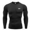Compression T Shirts Men Spring Long Sleeve Sportswear Training Exercise T-shirt Elastic Quick Dry Sport Tops Gym Workout Shirts