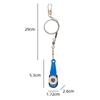 BAAU 4X Kayak Fishing Downrigger Outrigger Trolling Release Clip Adjustable Tension Release Clip 5.5 X 1.7 X 2.6Cm Blue