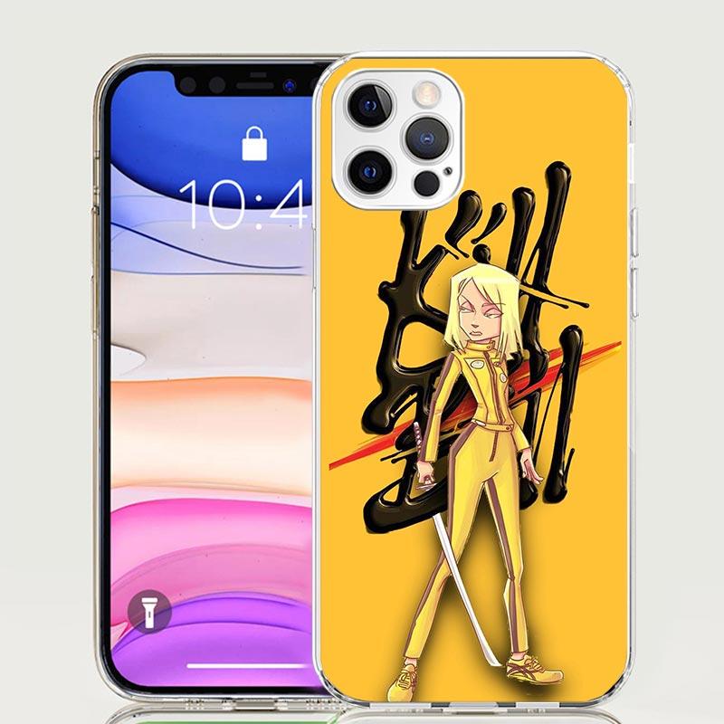 Kill Bill Handyhülle Für iPhone 17 Air 16 15 Plus 11 14 Pro Max 13 Mini 12 7 8 + SE Muster Kunst Personalisierte Hülle 17 Air 16 15 Pl