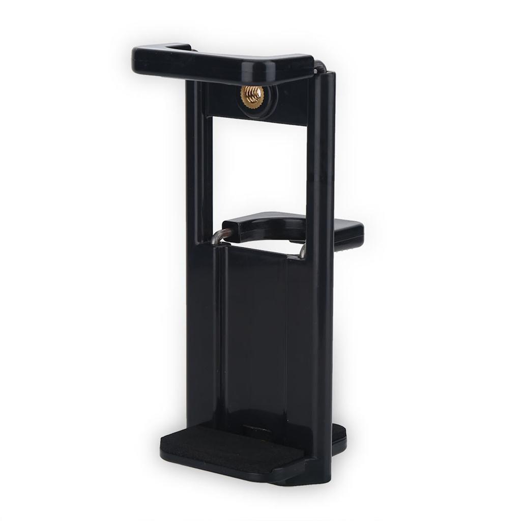 1pc Tripod Adapter Phone Holder Clip Stand Mount Bracket Accessory For Phone Tablet Camera