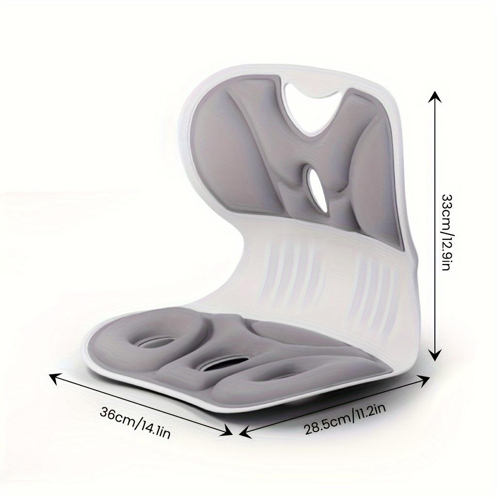 1pc Ergonomic Lumbar Support Pillow,Anti-Fatigue Back Cushion for Study&TV,Breathable with Washable Nylon Cover,Multi-Purpose
