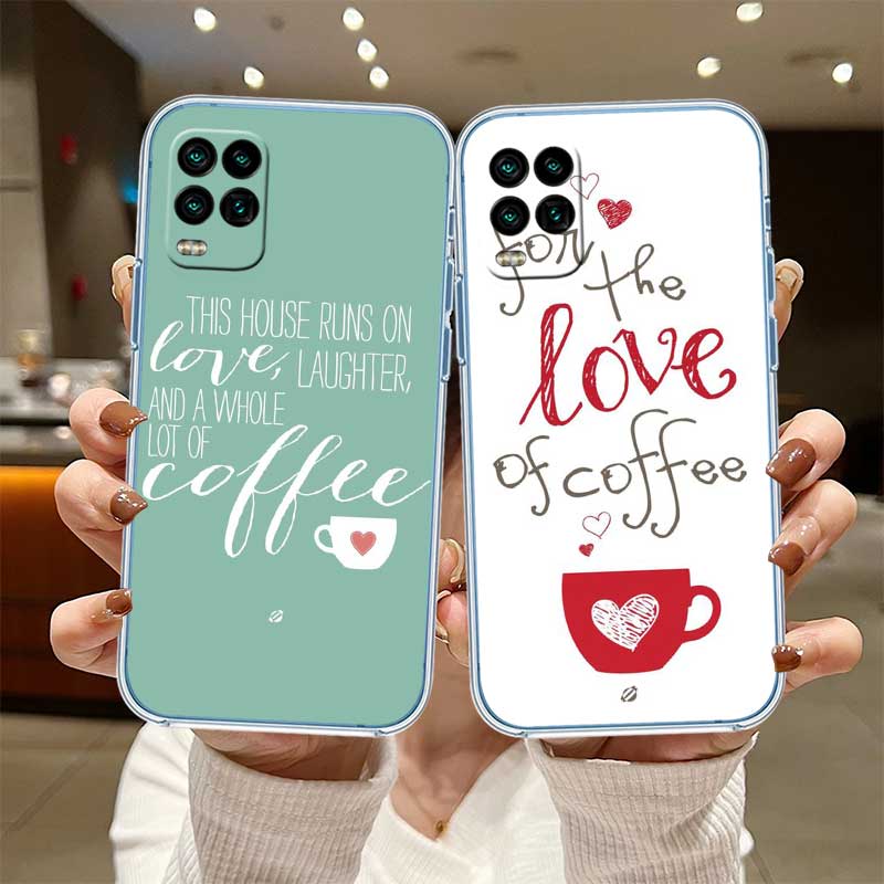 NH16 Coffee Time Transparent Phone Case for Motorola Moto G40 G04 G05 One Ace Action Fusion + Plus Hyper Macro Vision Zoom