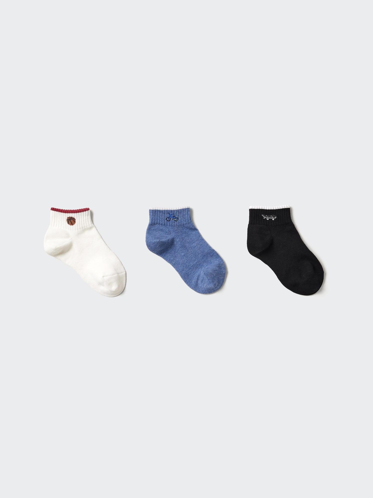 

Короткие носки Uniqlo Japan, набор из 3 пар 01 OFF WHITE/1620cm