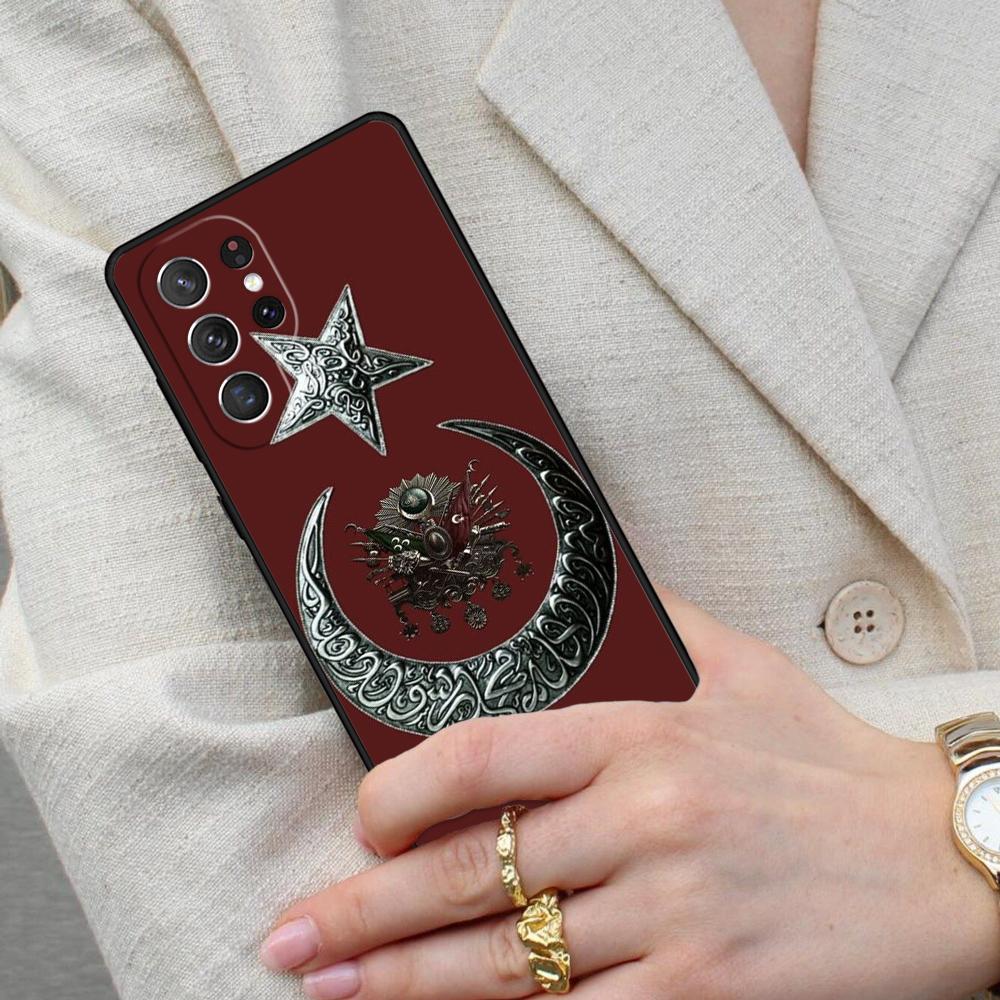 Ottoman Empire Coat Of Arms Cell Phone Case for Samsung Galaxy S26 Ultra S25 S24 S23 S22 S21 S20 Note10 Cover