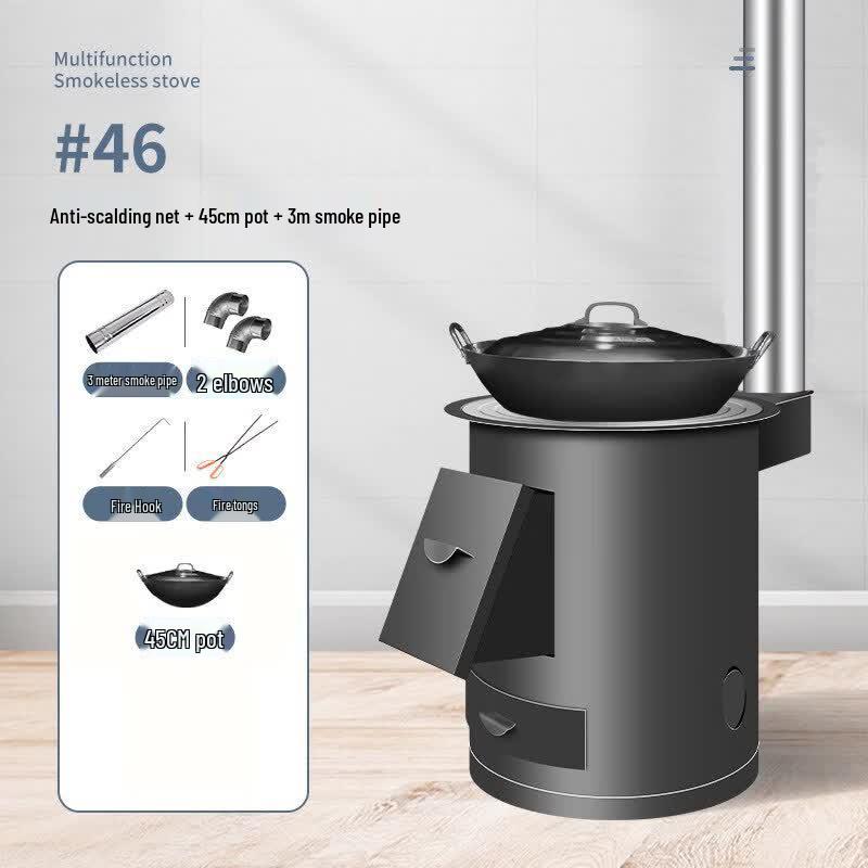 Jundingying Portable Wood Burning Stove Kit