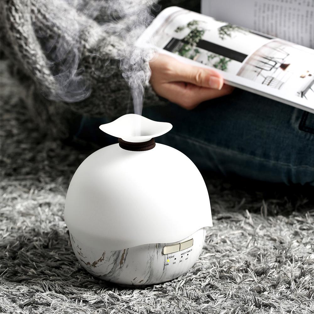 400 ML Wood Grain USB Ultrasonic LED Air Humidifier Essential Oil Aroma Diffuser MarbleU.S. regulations
