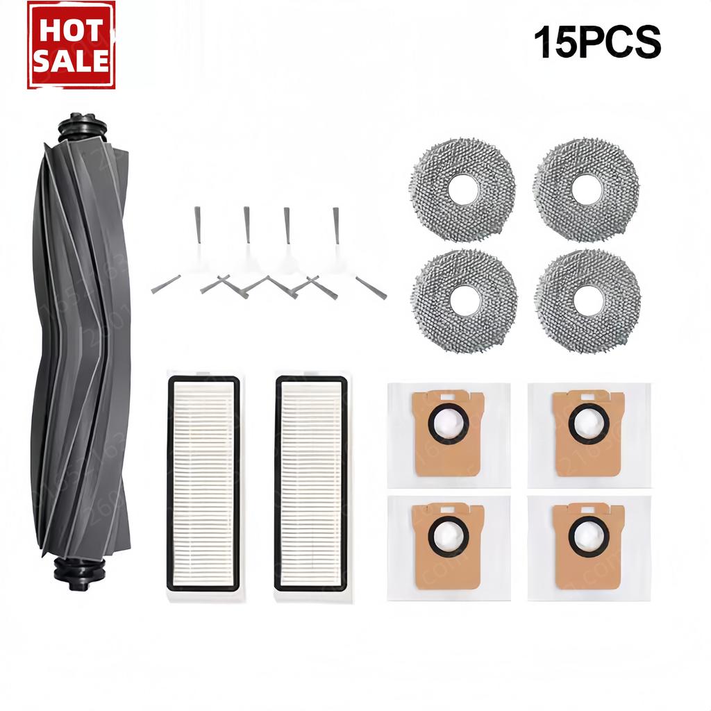For Xiaomi Robot Vacuum X20 + / X20 Plus Dust Bag Mop Cloth Accessories Main Side Brush Hepa Filter Replacement Parts