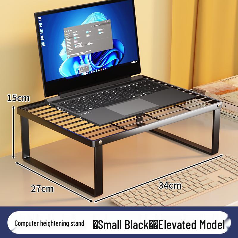 Desktop Laptop Cooling Stand | Iron Art Rack for Dorm & Home