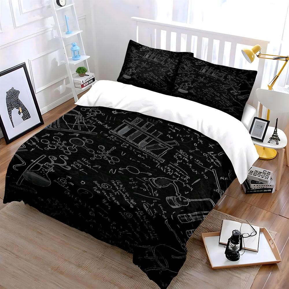 Scientific diagrams and formulas. Bedding sets Duvet cover sets Duvet covers Pillowcases(1 * Duvet Cover 2 * Pillowcases without duvet insert)