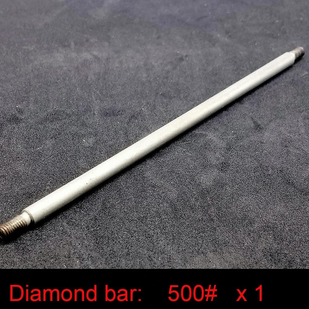 80-3000# 6mm Zylinder Diamantstein Schärfstab Wetzstein Passend für Ruixin Schärfer Sägemesser Scimitar Messer Schleifen