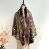 New cashew flower jacquard scarf women's autumn and winter fashion imitation cashmere shawl thickened warm scarf