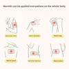 Hot Selling 10 Pcs Sets Self-heating Body Patch Ai Cao/Yi Mu Cao/Ginger Cold Proof and Warm Compress Herbal Patch for Whole Body