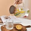 Glass Water Pitcher & 4-Cup Set