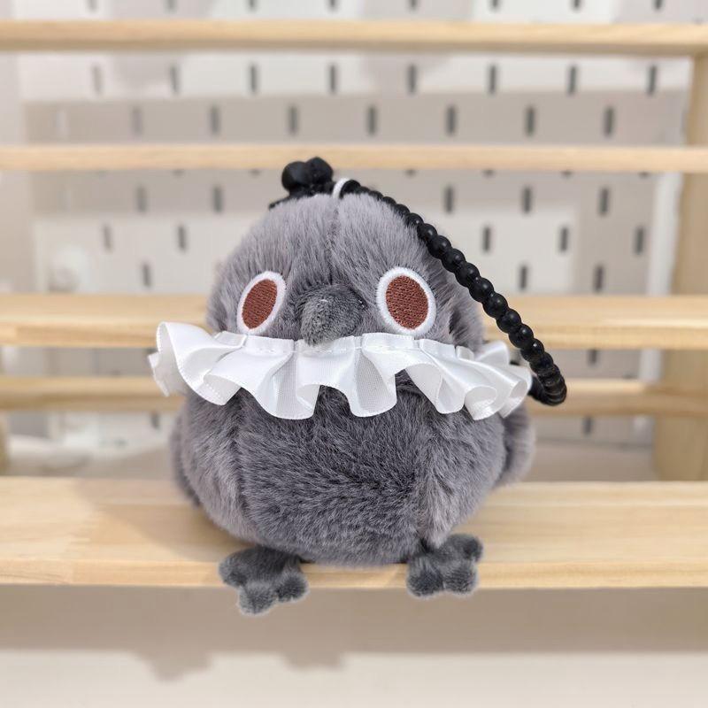 Love And Deepspace Series Peripheral Snowmen Bird Plush Doll Pendants Keychain