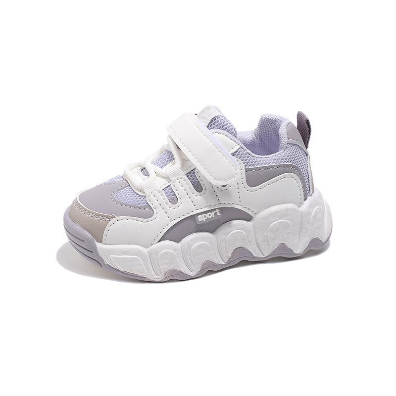 Unisex Kids Breathable Running Shoes - Soft Sole Little Sneakers for Spring & Autumn