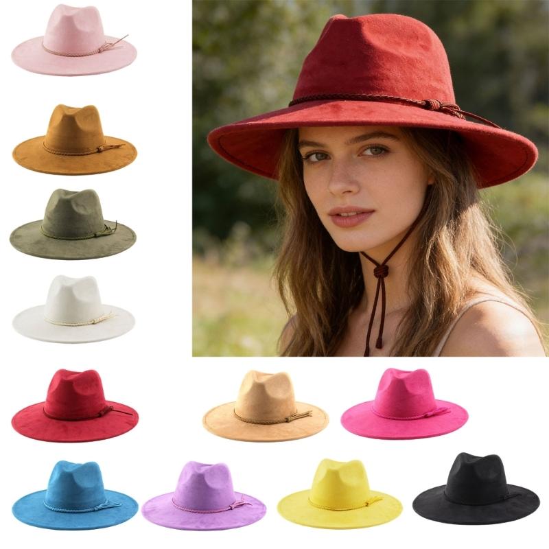 Klassische breite Krempe Herzförmige flache Derby-Kappe Herrenhut Mode Polyester Zylinder für Herren und Damen