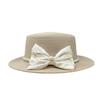Upgraded Version of Fine Grass French Celebrity Flat Top Top Hat Women's Summer Travel Sunscreen Sunshade Straw Hat Foreign Style High-end Basin Hat