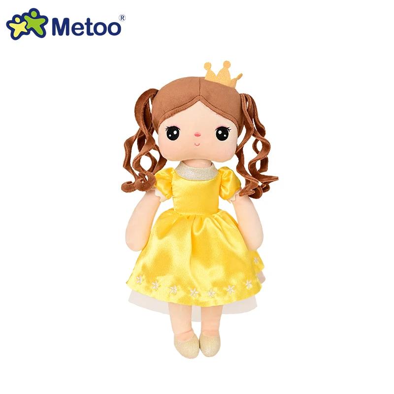 Non-Toxic Metoo Customize Angela Plushie Dollmermaid Fairy Tale Snow Princesskawaii Cartoon Soft Stuffed Toys Kids And Baby Gifts