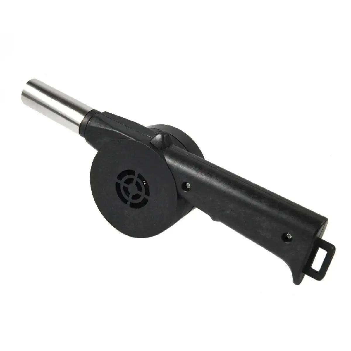 

Портативный ручной воздуходув, эффективный и простой в использовании воздуходув с ручным приводом для костра на барбекю чёрный