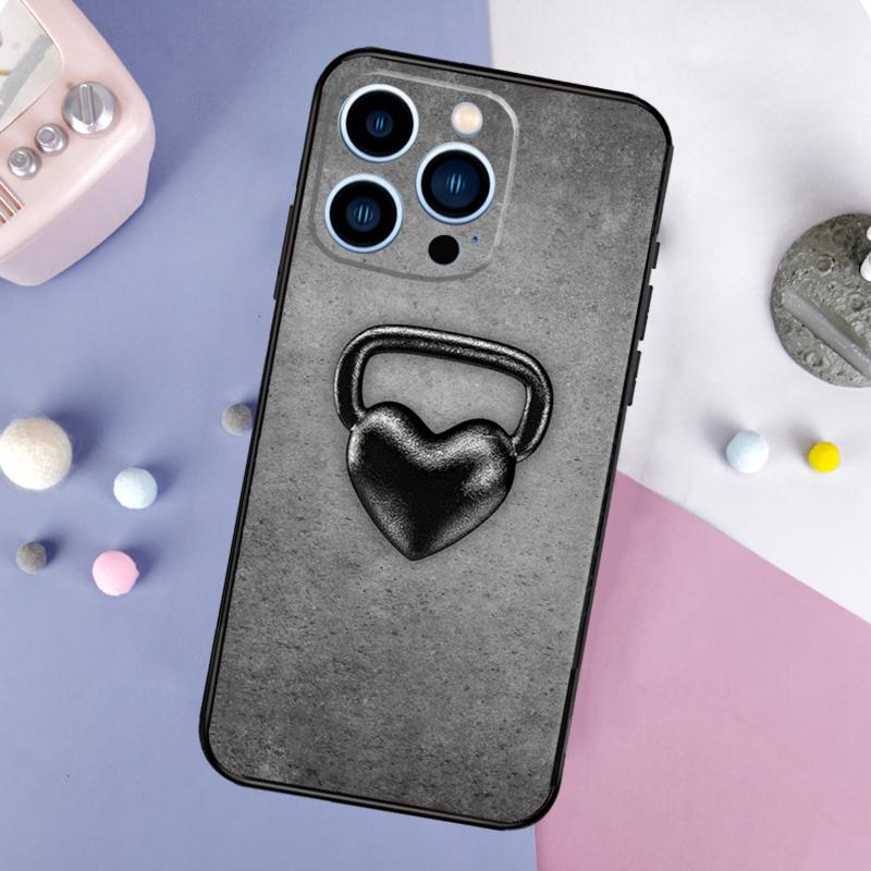 Bodybuilding Gym Fitness Phone Case For iPhone 17 Pro Max 16 13 12 11 14 15 Pro Max Plus Mini 16e 17 Air Back Cover