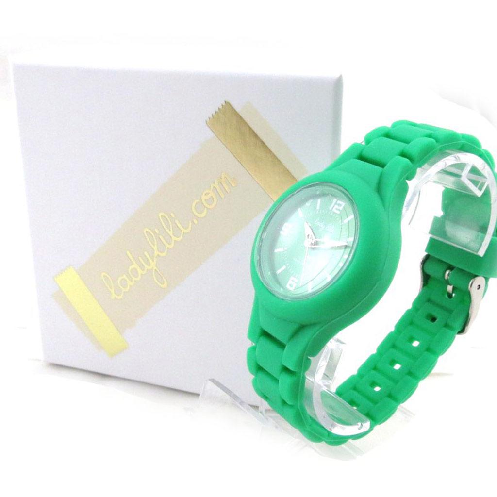 Les Trésors De Lily [J0723] - Montre créateur 'lady lili' vert