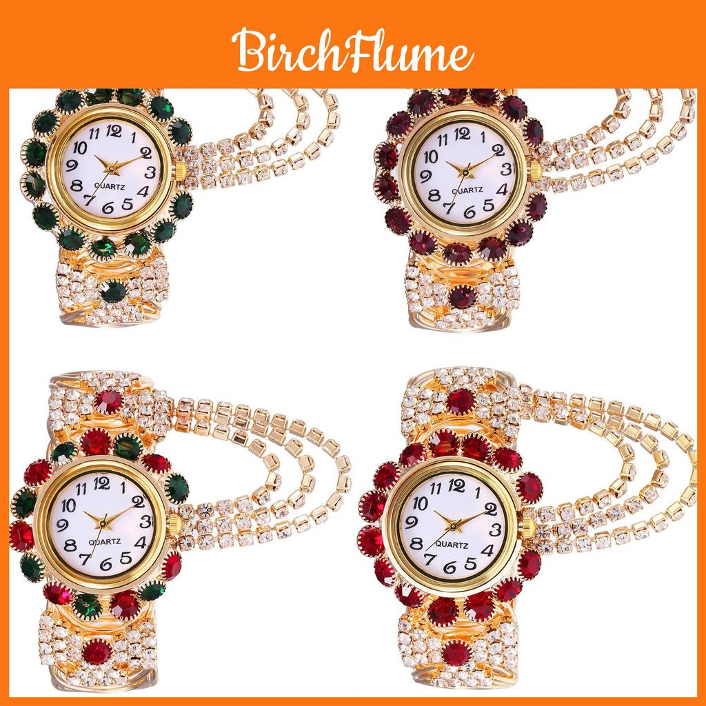 Ladies Fashion Alloy Quartz Watch With Rhinestone Embellishments For Elegant Women