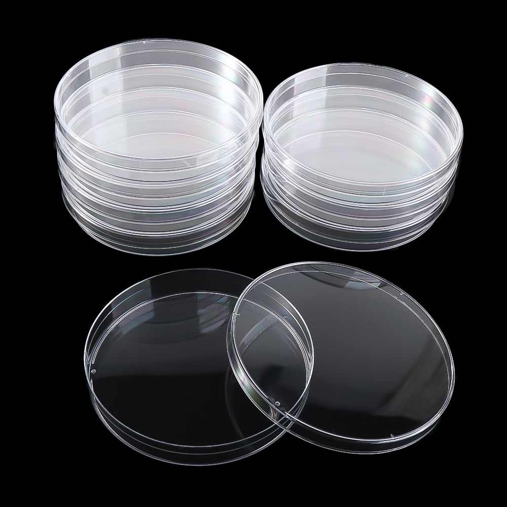 Lids Transparent Plastic Bacteria Culture Dish Clear Petri Dish Petri Dishes Sterile Petri Dishes