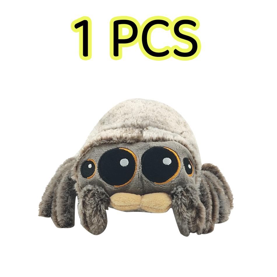 Doldurulmuş Yumuşak Hayvanlar Peluşlar Örümcek Oyuncak Siyah Küçük Lucas Simüle Yastık Bebek Anime Oyun Odası Yastık Dekor Çocuk Hediyesi