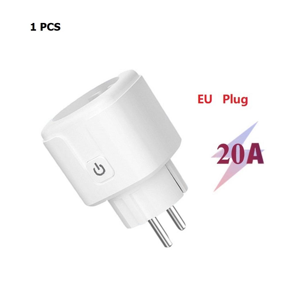 3/1 20A Smarts Sockets With Timer (European Style, 20A) Supports Alexas Voice Control And Smarts Life App Voice Remote Control
