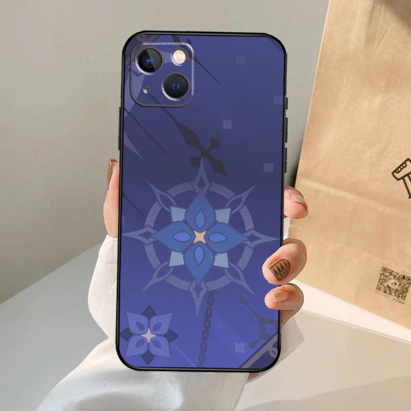 Albedo Genshin Impact Phone Case For iPhone 16 15 13 11 12 14 Pro Max 13 12 Mini XR 15 16 Plus 16e Cover Coque